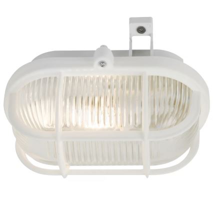 Nordlux - Вуличний настінний світильник SKOTLAMPE 1xE27/60W/230V IP44 білий