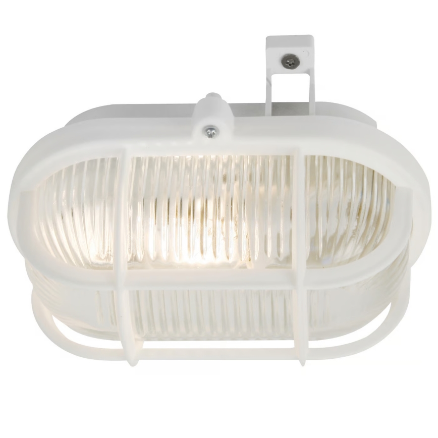 Nordlux - Вуличний настінний світильник SKOTLAMPE 1xE27/60W/230V IP44 білий