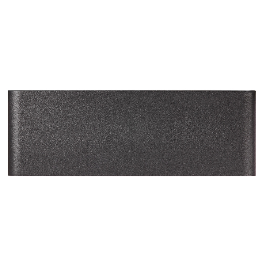 Nordlux - Вуличний світлодіодний настінний світильник KINVER LED/10W/230V IP54 чорний