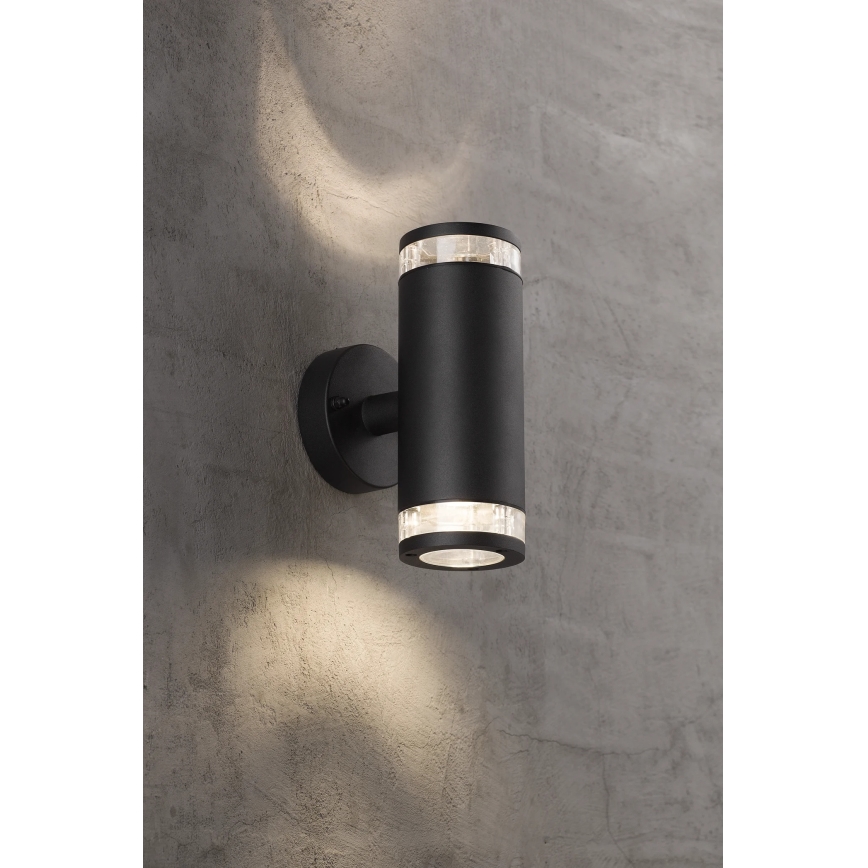 Nordlux - Зовнішній настінний світильник BIRK 2xGU10/28W/230V IP44