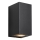 Nordlux - Зовнішній настінний світильник CANTO 2xGU10/28W/230V IP44 чорний