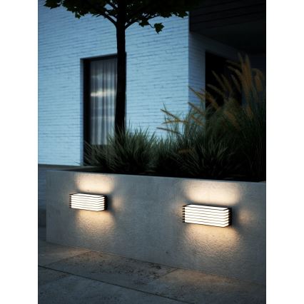 Nordlux - Зовнішній настінний світильник FLUCTUS 2xE27/15W/230V IP44