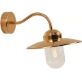 Nordlux - Зовнішній настінний світильник LUXEMBOURG 1xE27/60W/230V IP54 мідний