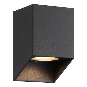 Nordlux - Зовнішній настінний світильник NIKO 1xGU10/25W/230V IP54 чорний