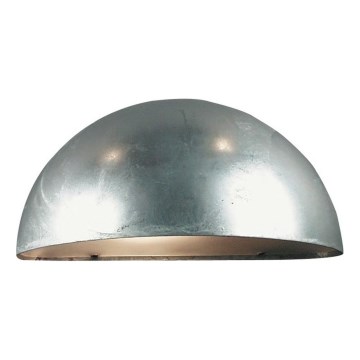 Nordlux - Зовнішній настінний світильник SCORPIUS 1xE27/60W/230V IP33 сріблястий