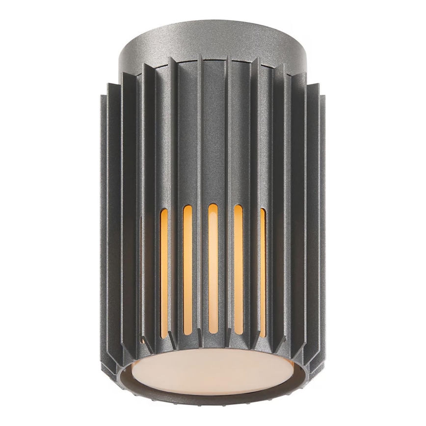Nordlux - Зовнішній стельовий світильник ALUDRA 1xE27/15W/230V антрацит