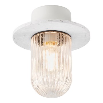 Nordlux - Зовнішній стельовий світильник JANUKA 1xE27/60W/230V IP54 білий