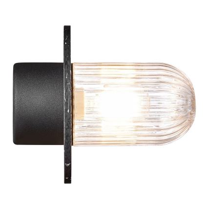 Nordlux - Зовнішній стельовий світильник JANUKA 1xE27/60W/230V IP54 чорний