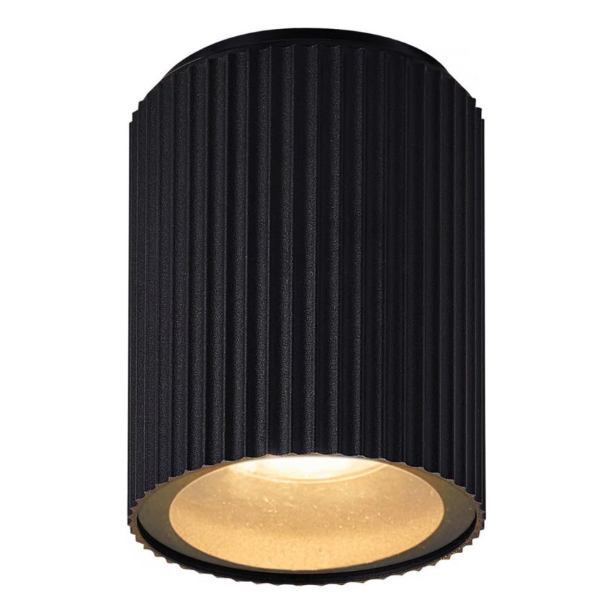 Nordlux - Зовнішній стельовий світильник KYKLOP 1xGU10/15W/230V IP54 чорний