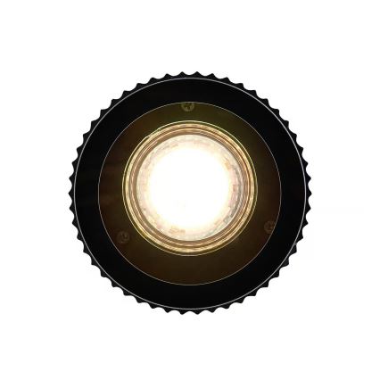 Nordlux - Зовнішній стельовий світильник KYKLOP 1xGU10/15W/230V IP54 чорний