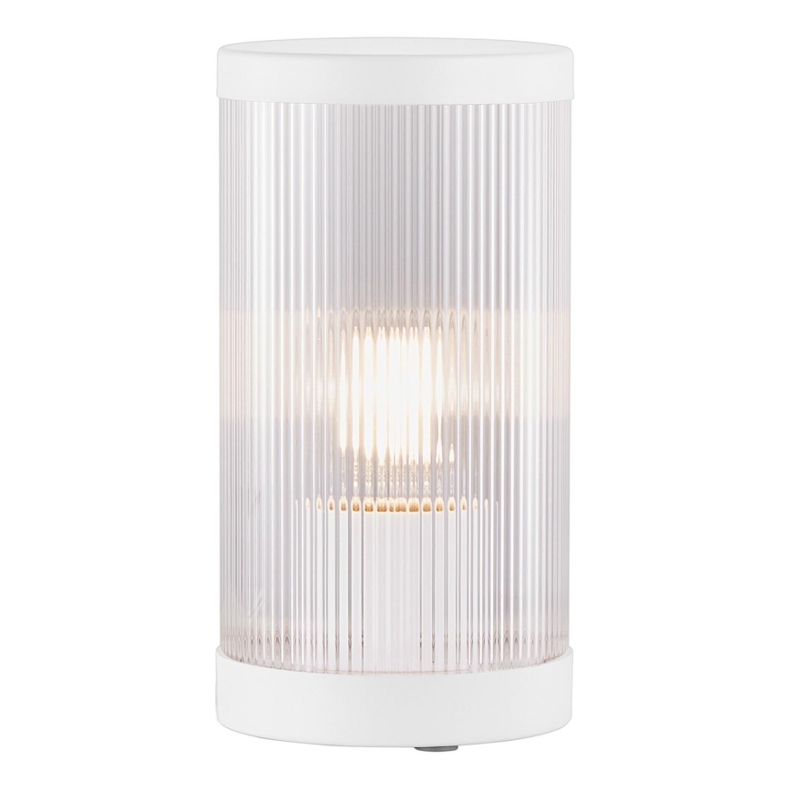 Nordlux - Зовнішня настільна лампа COUPAR 1xE27/25W/230V IP54 білий
