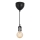Nordlux - Кабель питания AVRA 1xE27/60W/230V черный