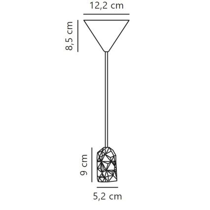 Nordlux - Кабель питания HANG 1xE27/40W/230V белый