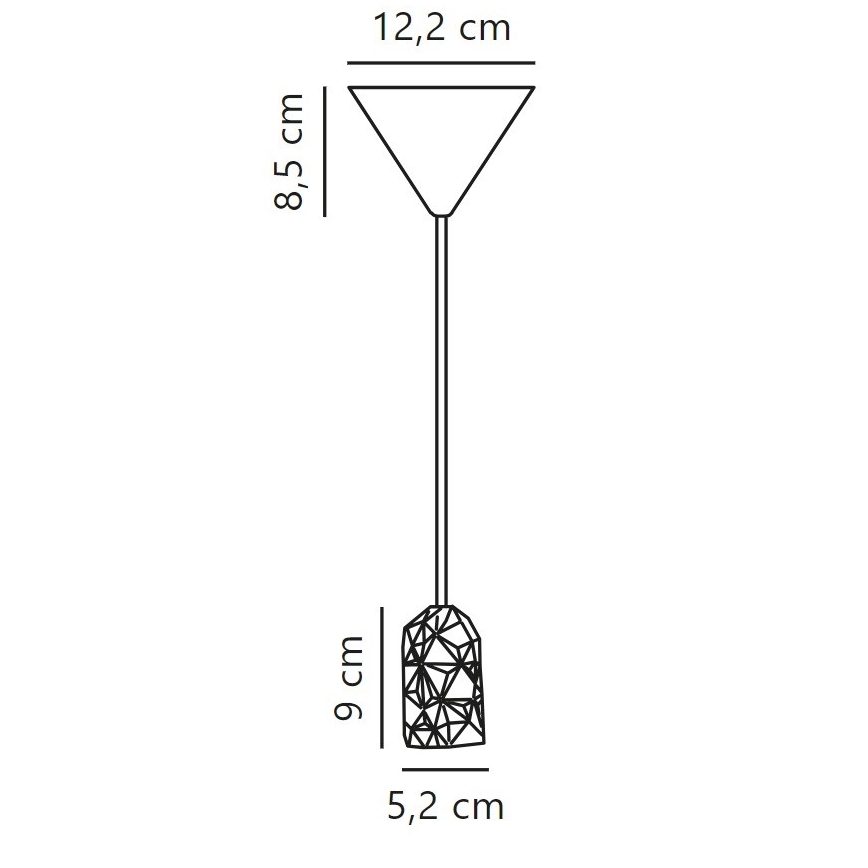 Nordlux - Кабель питания HANG 1xE27/40W/230V белый