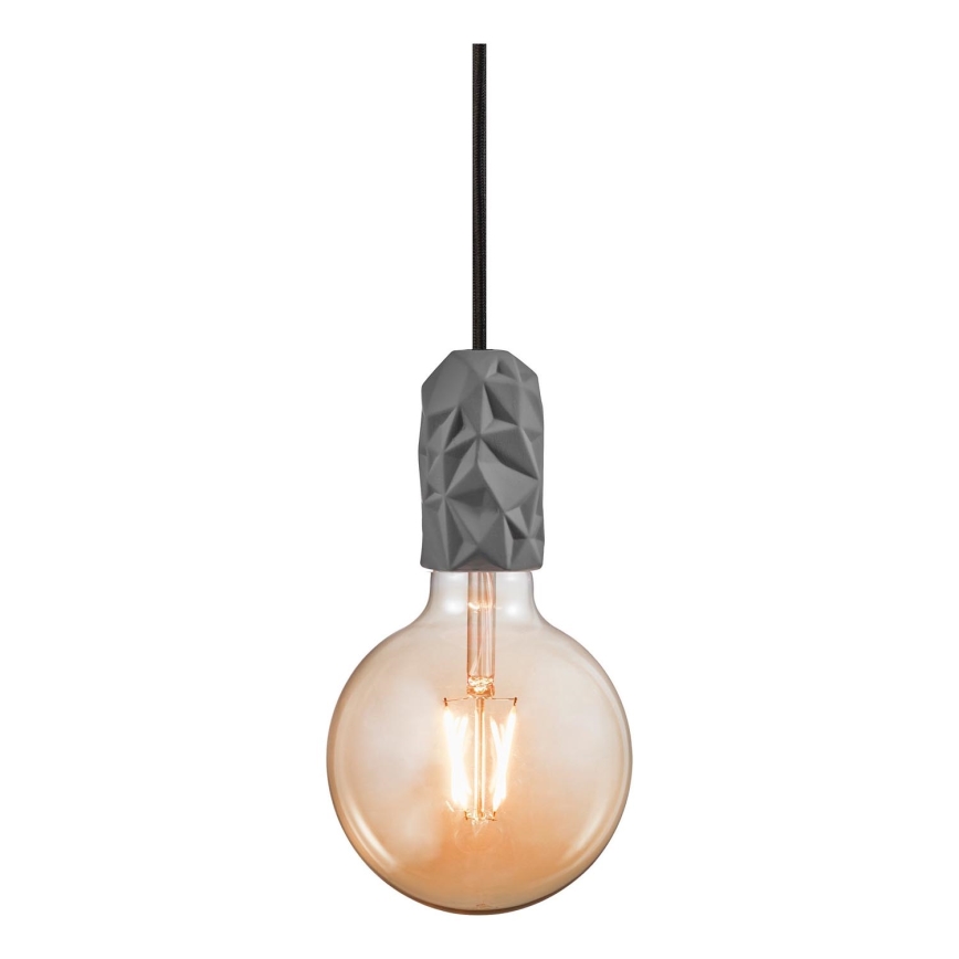 Nordlux - Кабель питания HANG 1xE27/40W/230V серый/черный