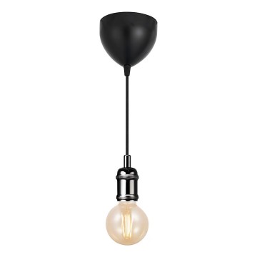 Nordlux - Кабель живлення AVRA 1xE27/60W/230V чорний