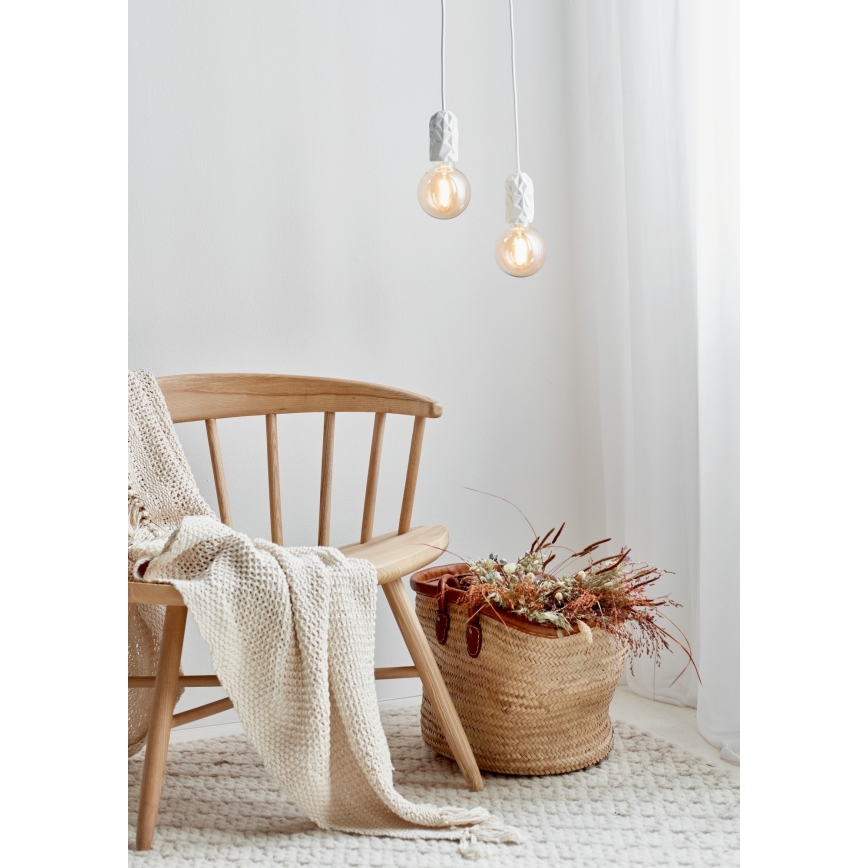 Nordlux - Кабель живлення HANG 1xE27/40W/230V білий