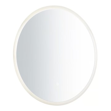 Nordlux — зеркало для ванной с LED-подсветкой DOVINA, 20 Вт, 230 В, нейтральный свет 4000 К, Ø 60 см, степень защиты IP44