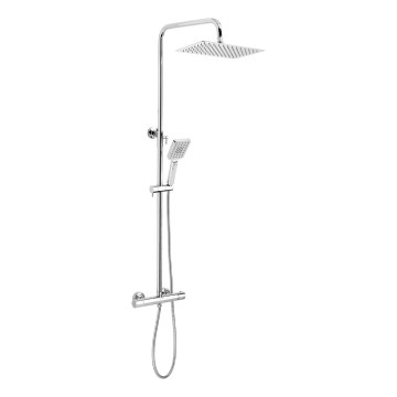 Novaservis - Душевой гарнитур с термостатическим смесителем METALIA ECO блестящий хром