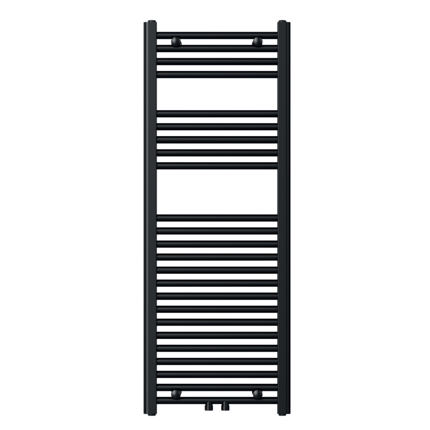 Novaservis - Электрический полотенцесушитель-лесенка для ванной 490 Вт/230 В 120x45 см черный, прямой