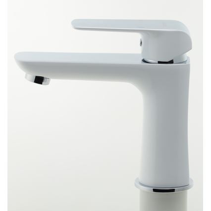 Novaservis - раковинный смеситель NOBLESS TINA белый