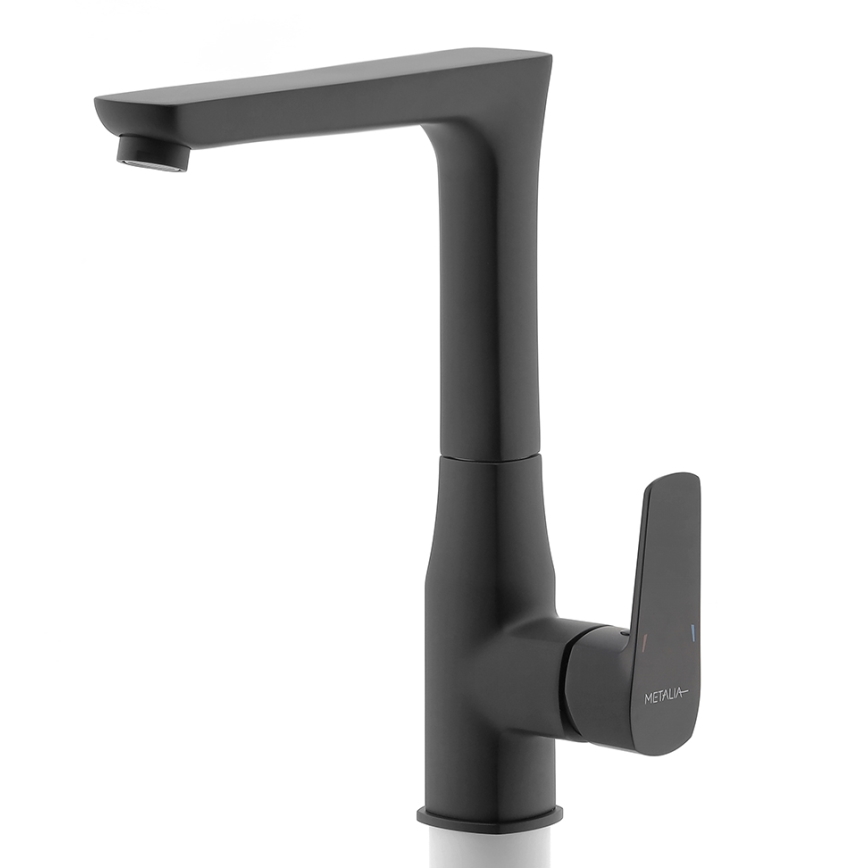 Novaservis - Смеситель для мойки METALIA матовый черный