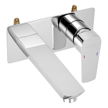 Novaservis - Змішувач для умивальника для прихованої інсталяції METALIA ECO глянцевий хром