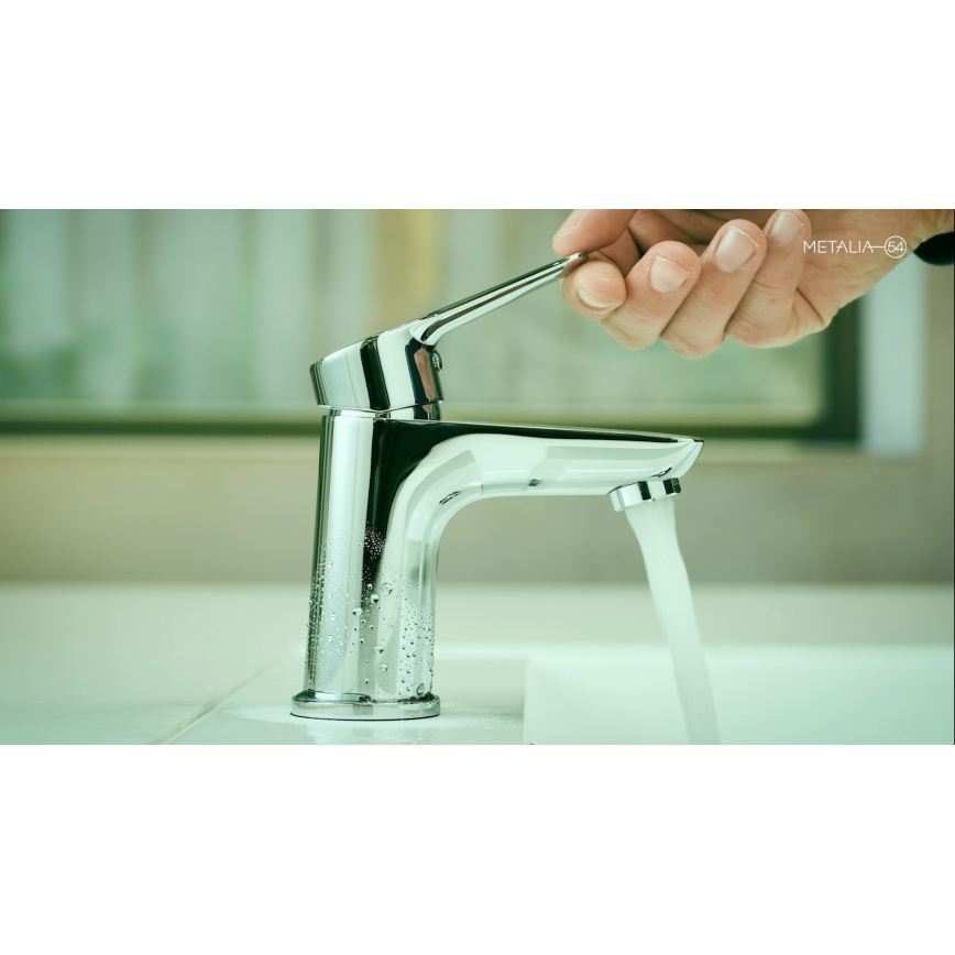 Novaservis - Змішувач для умивальника METALIA 13,2 см глянцевий хром