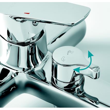 Novaservis - Змішувач для ванни METALIA глянцевий хром