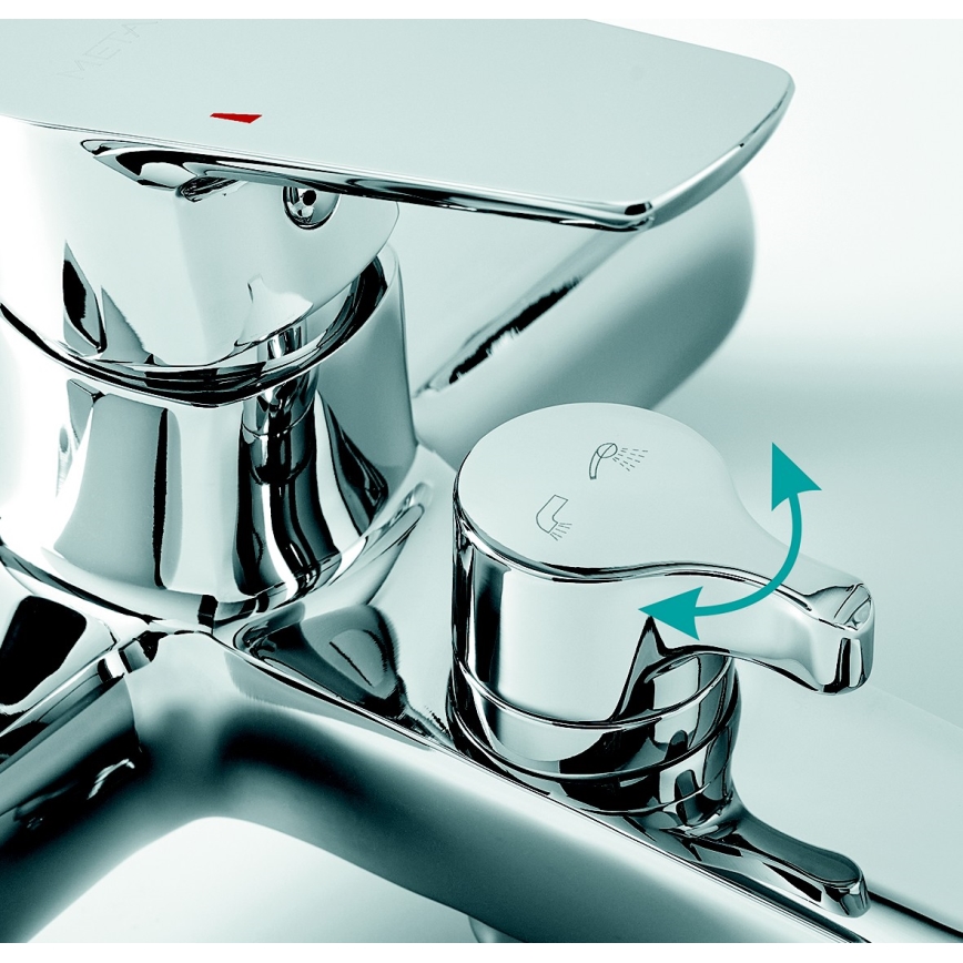 Novaservis - Змішувач для ванни METALIA глянцевий хром