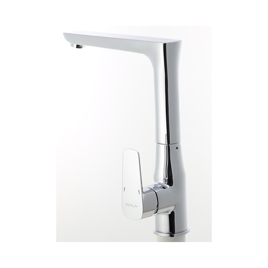 Novaservis - кухонный смеситель METALIA, полированный хром