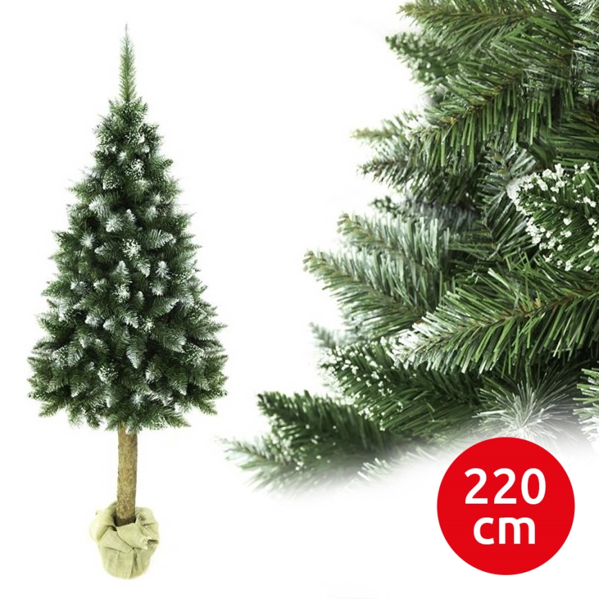 Новорічна ялинка на стовбурі 220 см ялина