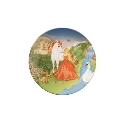 Обеденный набор, 3 шт., разноцветная/нежная керамика