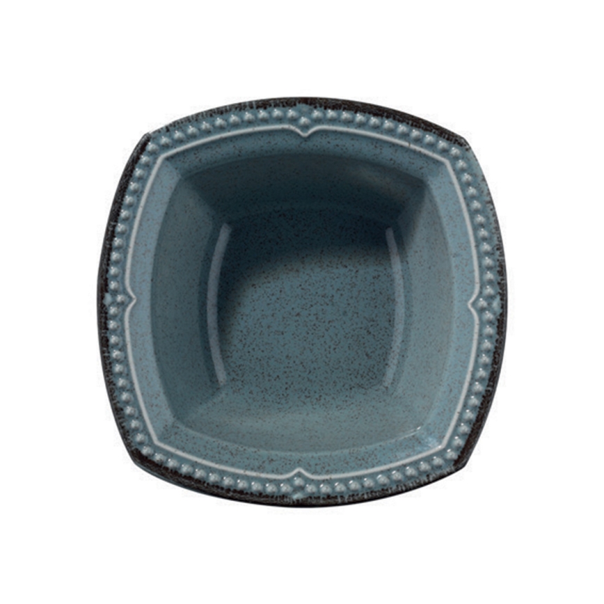 Обеденный сервиз, 24 предмета, синий/фарфор