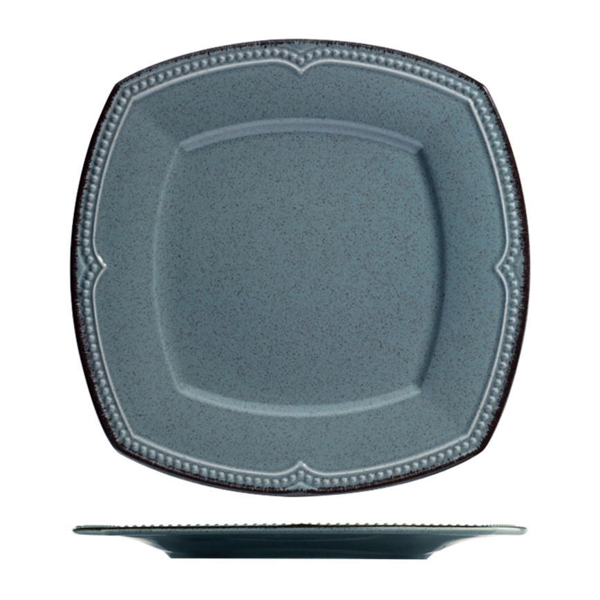 Обеденный сервиз, 24 предмета, синий/фарфор