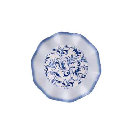 Обеденный сервиз, 24 предмета, синий/фарфор