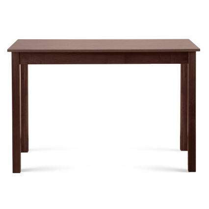 Обеденный стол EVENI 76x60 см бук/коричневый