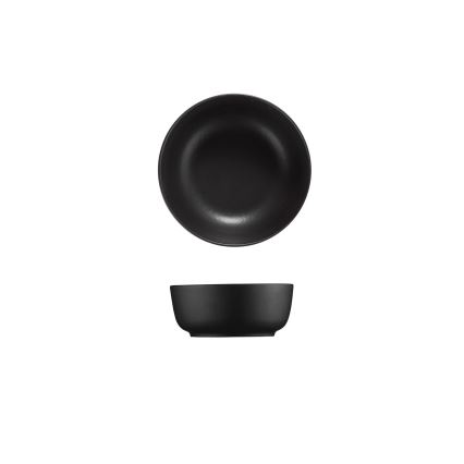 Обідній сервіз, 16 шт., чорний/фарфор