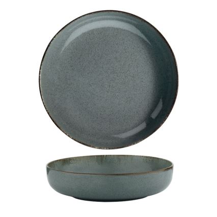 Обідній сервіз 24 шт. синій/фарфор