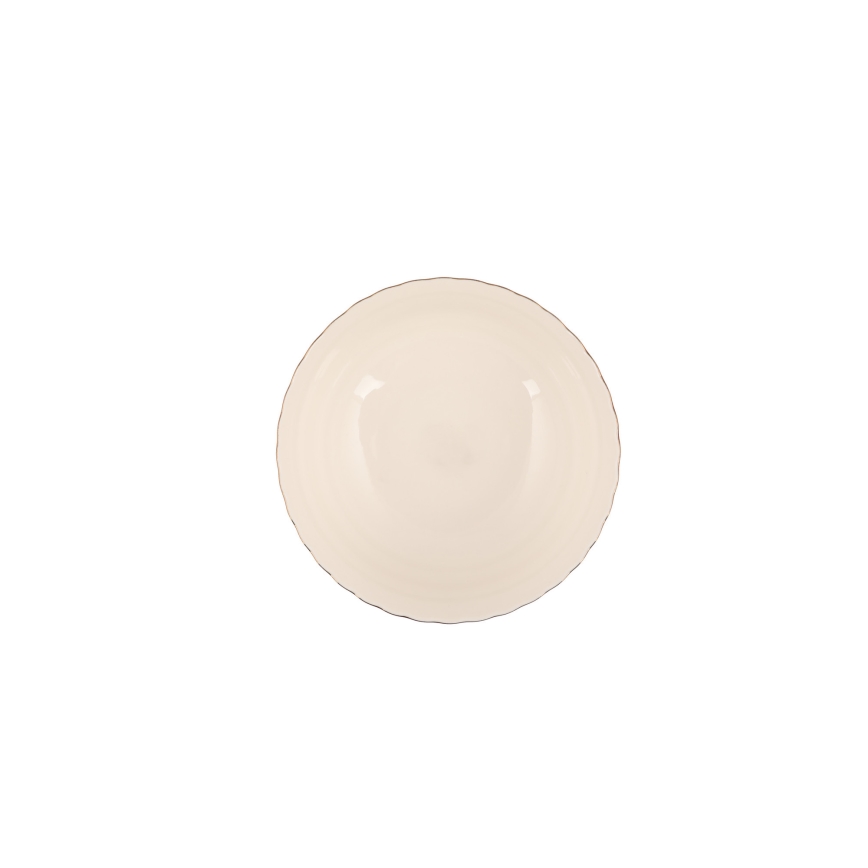 Обідній сервіз, 54 предмети — білий/мідний/костяний фарфор