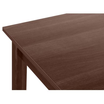 Обідній стіл EVENI 76x60 см бук/коричневий