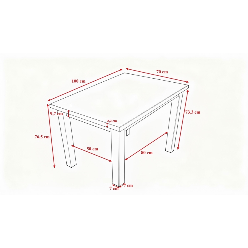 Обідній стіл NOAH дуб