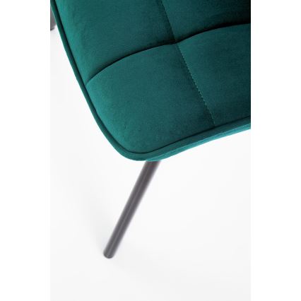Обідній стілець COMORO, 1 шт., бірюзовий