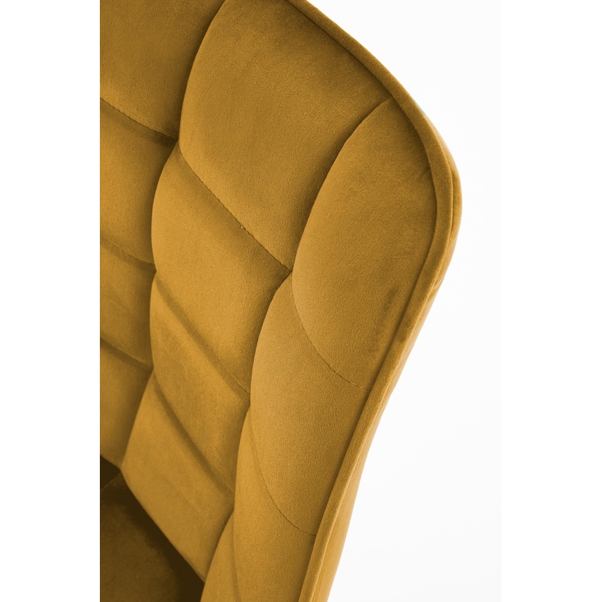 Обідній стілець COMORO, 1 шт., жовтий