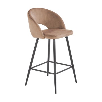 Obідній стілець KVEL 1 шт. бежевий