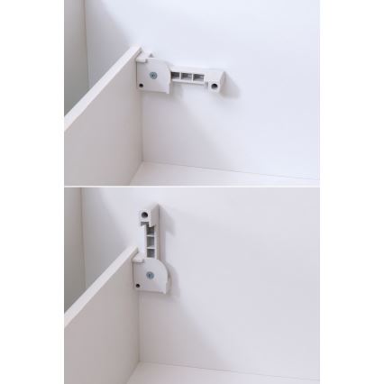 Обитанная кровать с местом для хранения без матраса ALIS 180x200 см антрацит