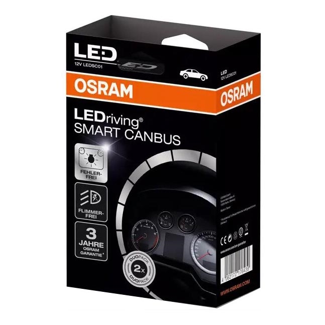 Обманка для светодиодной лампы LEDriving SMART CANBUS - Osram