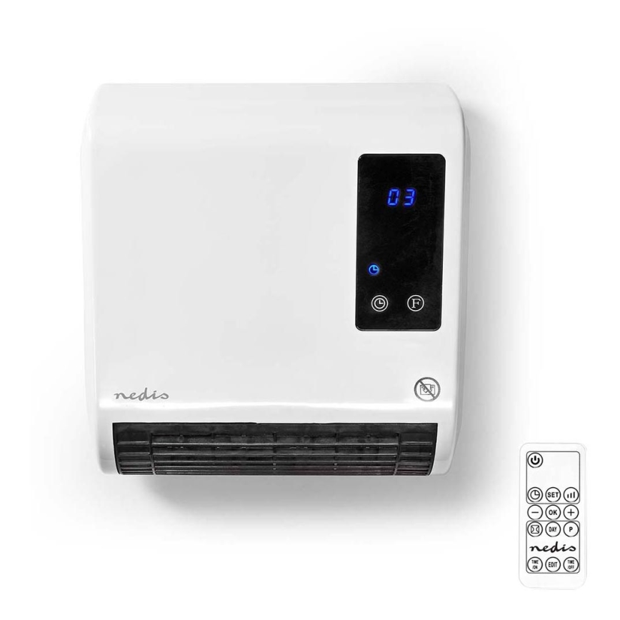 Обогреватель со светодиодным дисплеем и термостатом 2000W/230V IP22 + дистанционное управление