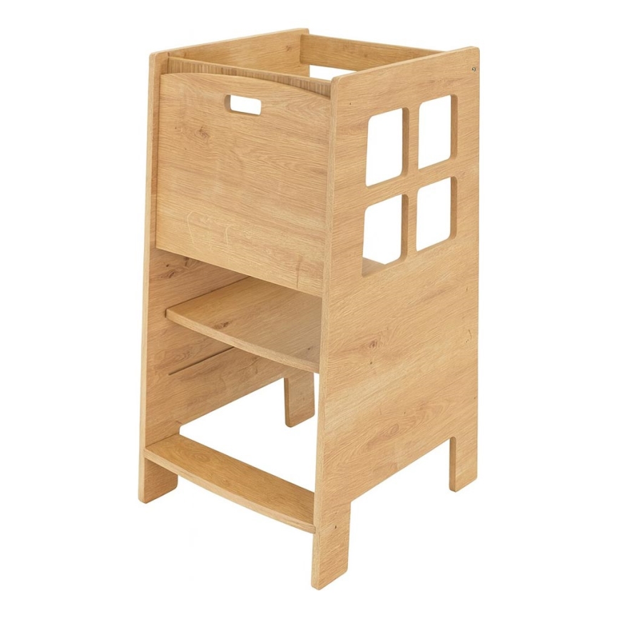 Обучающая башня KULE 90x50 cm, коричневая