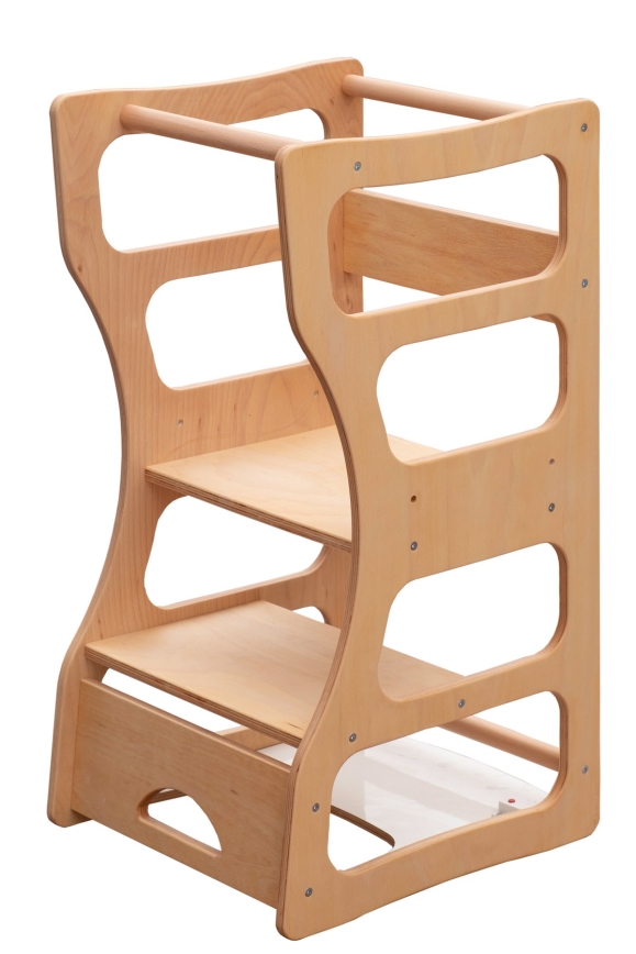Обучающая башня TWINN 83x45 cm коричневая